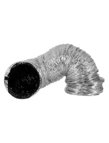 Ideal-Air Supreme Silver / Black Ducting 10 in x 25 ft