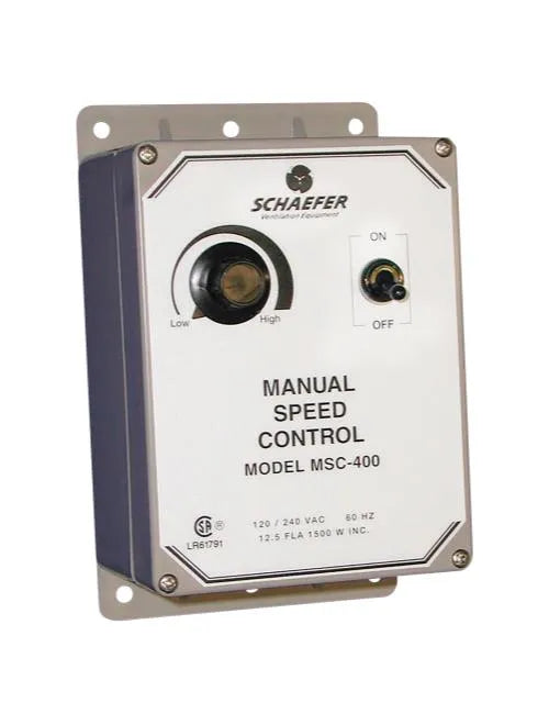 Schaefer Manual Fan Speed Controller
