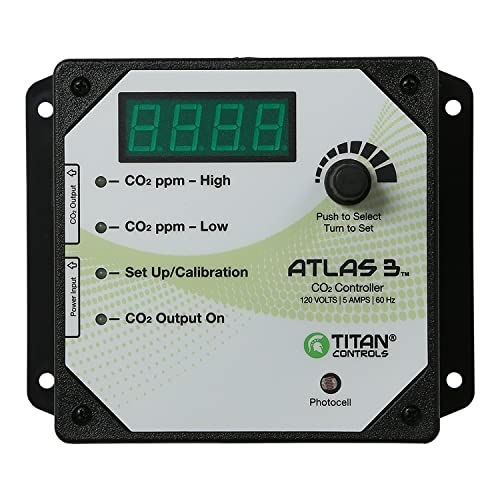 Titan Controls Atlas 3 - Day/Night CO2 Monitor/Controller