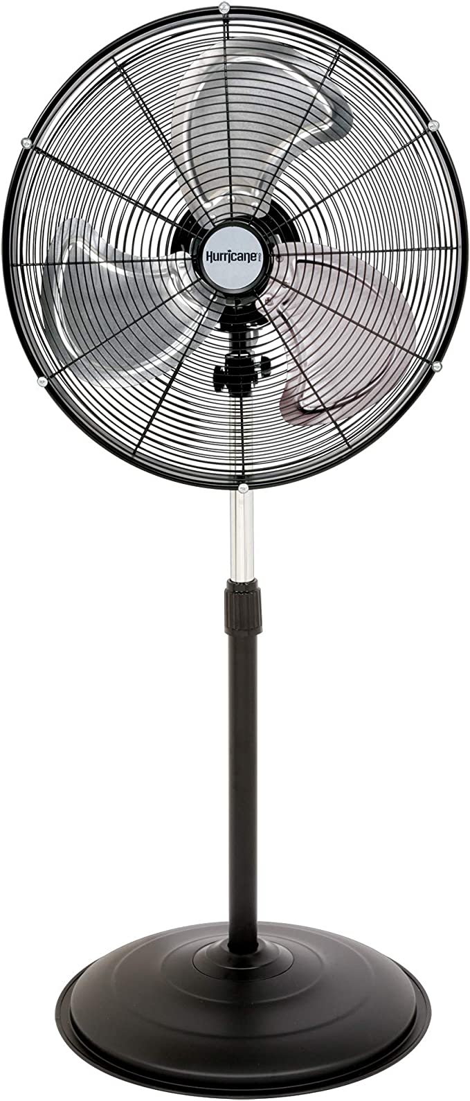 Hurricane Pro High Velocity Oscillating Metal Stand Fan 20 in