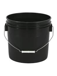 Gro Pro Black Plastic Bucket 3.5 Gallon