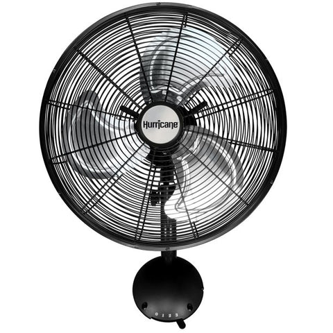 Hurricane Pro High Velocity Oscillating Metal Wall Mount Fan 16 in